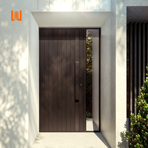 Supplier American Design Metal Aluminum Door Modern Front Entry Door Exterior Entry Security Door