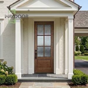 Soundproof Wooden Composite Exterior Front Door