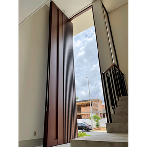 Heavy-Duty Extra Large Aluminum Pivot Door Modern Smart Lock Luxury Villa Apartment Exterior Entry Door Anti-Theft Waterproof