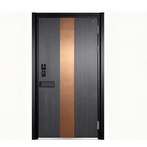 Mexin Savani Modern Interior Anti-Theft Door Level Entrance Door Home Security Door Smart Door High-End Custom Villa Door 9203