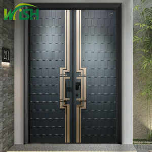 Heavy Duty Cast Aluminum Exterior Security Door