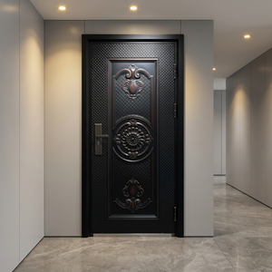 Pivot Armored Security Door Frame Smart Lock