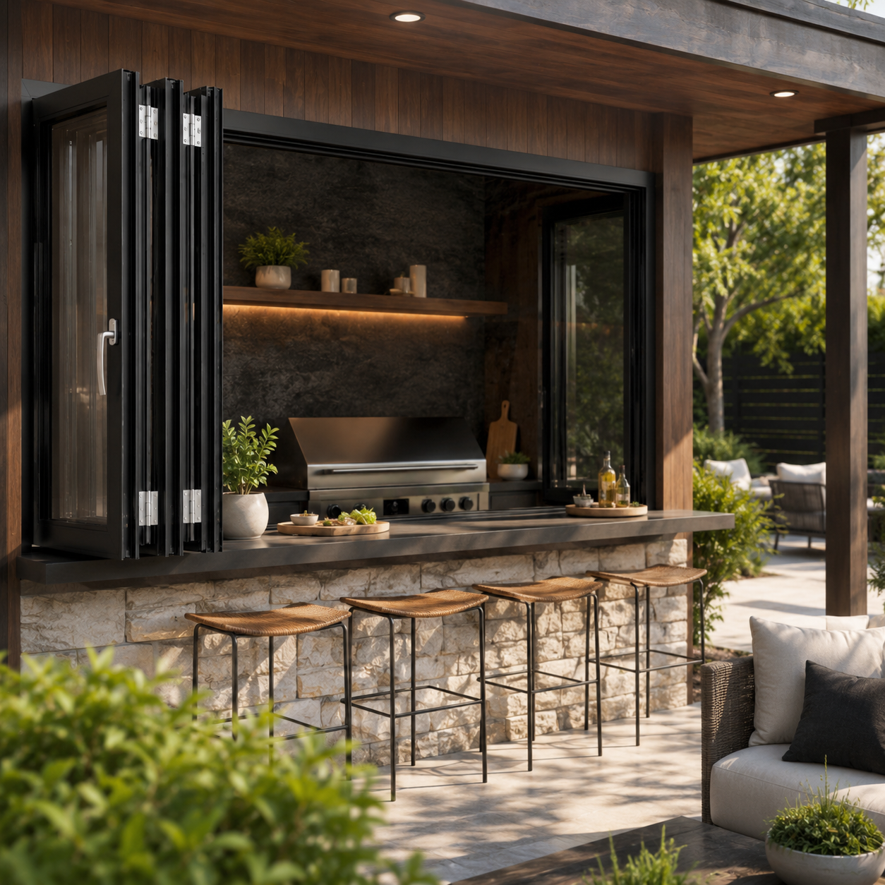 High performance architectural fixed window system