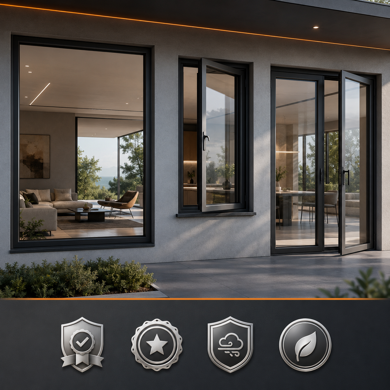 AS 2047 Certified Aluminum Awning Window with Winder